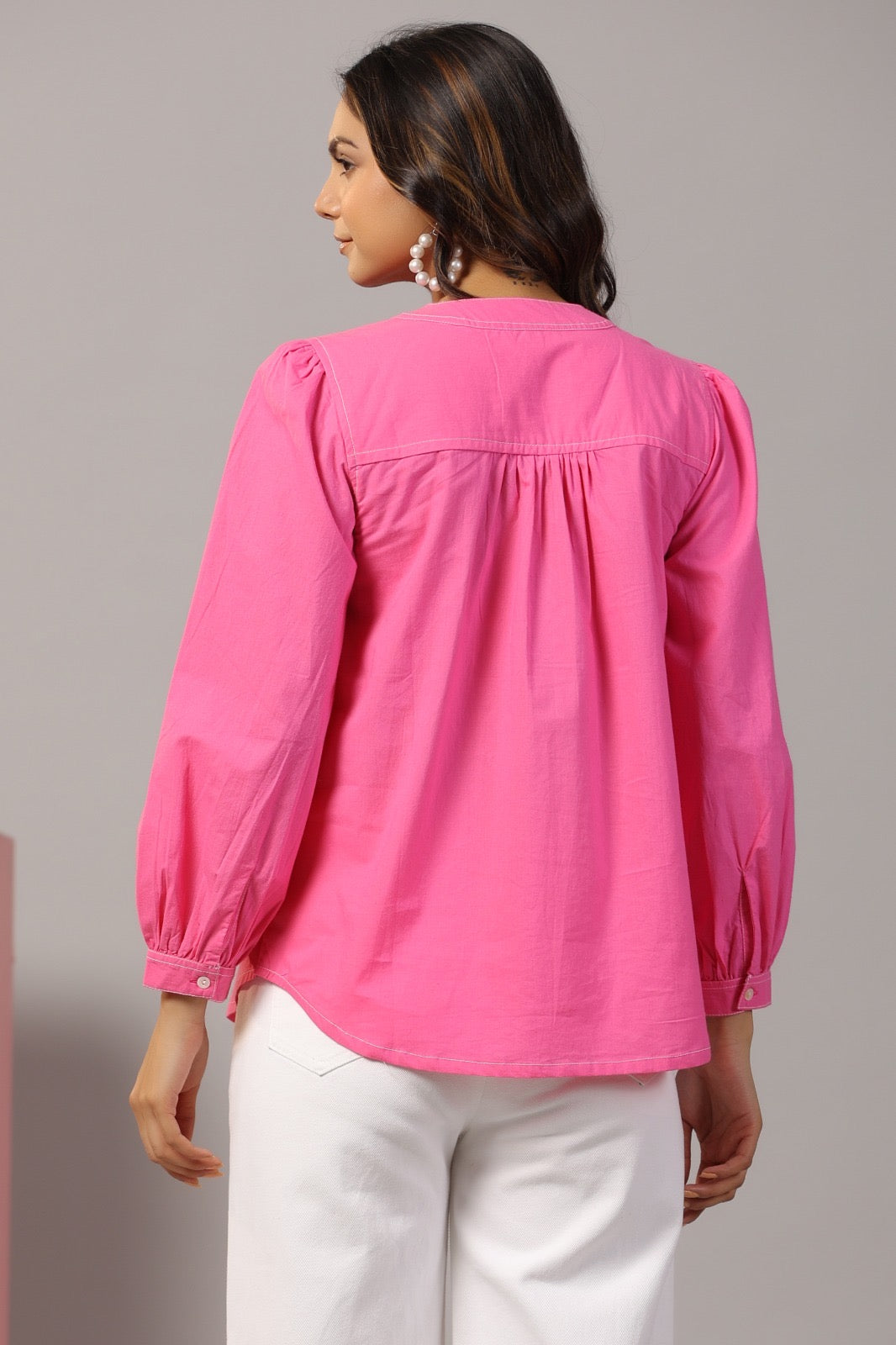 Pink Color Top