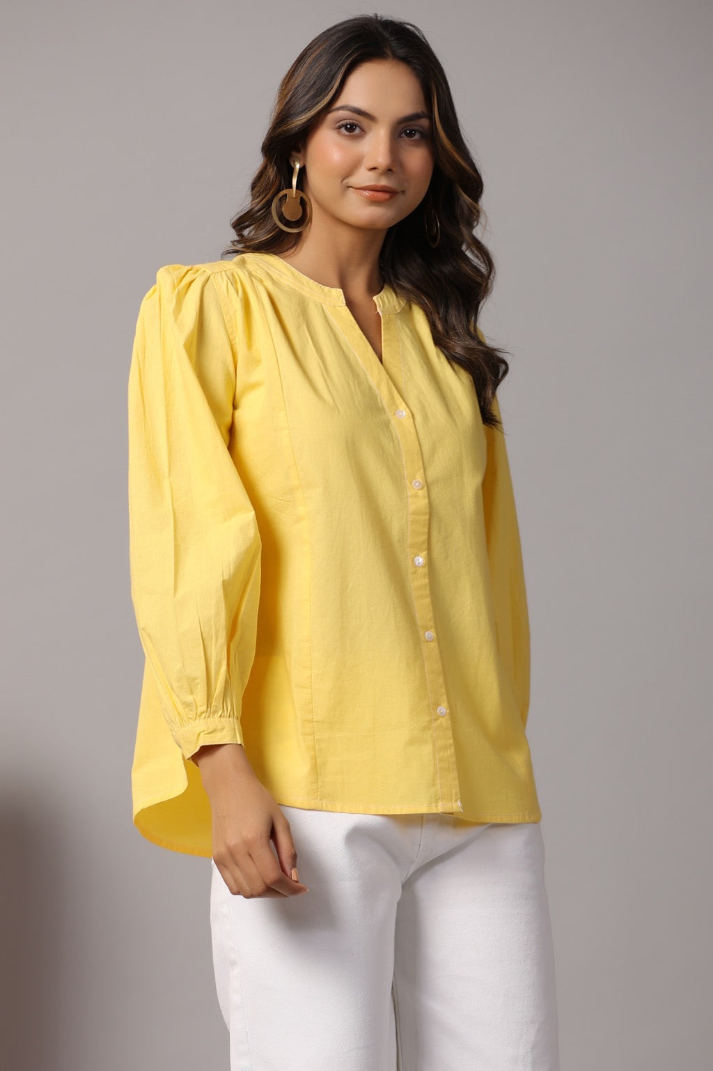 Yellow Color Top
