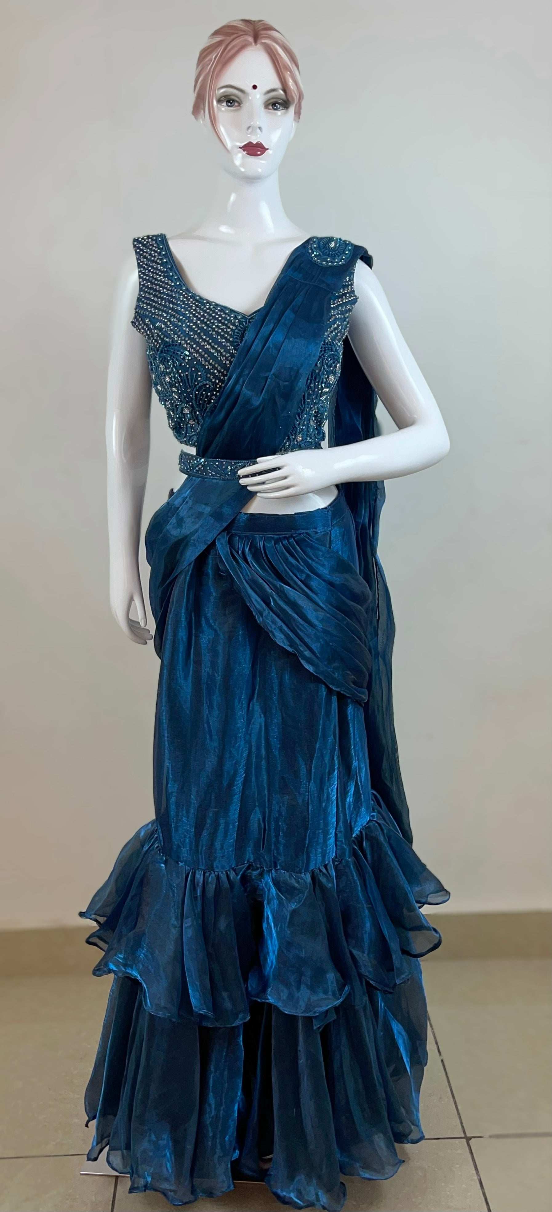 Blue Drape By Shubham Arora